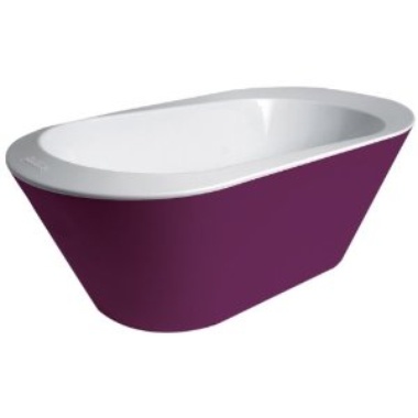 Bañera morada