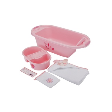 Set de baño rosa 