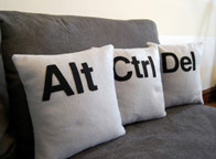Cojínes ctrl alt del