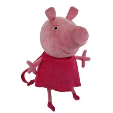 Mochila de peluche Peppa Pig