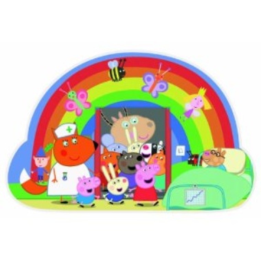 Puzzle gigante para suelo de Peppa Pig