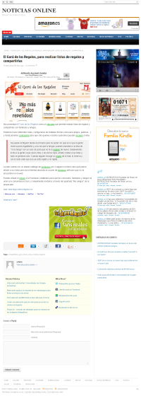 El Gurú de los Regalos en Noticias Online