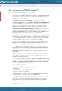 El Gurú de los Regalos en PressPeople