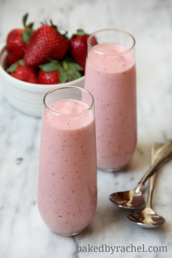 Smoothie de Fresa y Plátano