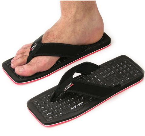Chanclas teclado