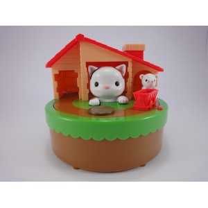 Hucha gato y ratón
