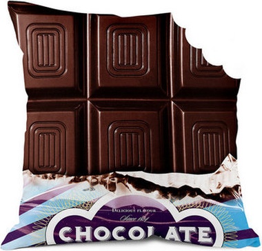 Cojín chocolate