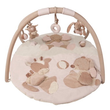 Gimnasio para bebés de Nattou en rosa