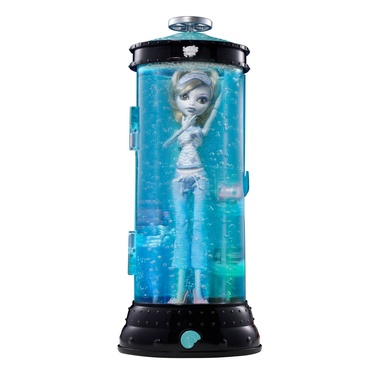 Monster High - Muñeca Lagoona Blue con Hidrocápsula Luminosa