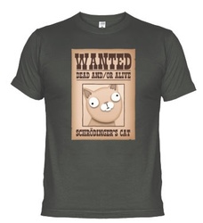 Camiseta Se busca: gato de Schrodinger