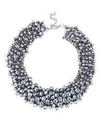 Collar de cristales y bolitas